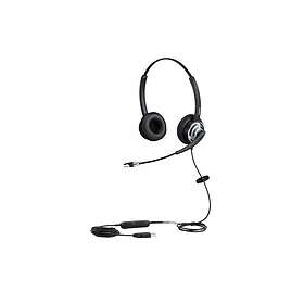 Plusonic 8805-8.2Ms Binaural USB Headset Wideband