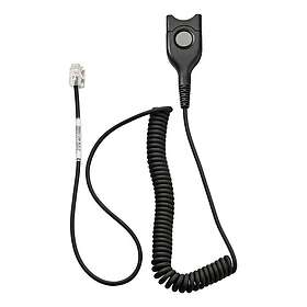 Epos Cstd 17 Headset Cable Easydisconnect To RJ-9 Male Coiled
