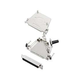 TRU COMPONENTS 7709916 D-Sub Huv 45° 62 Position Lödning Huvud 1 st