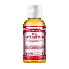 Dr. Bronner's Rose Flytande Tvål 60ml