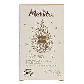 Melvita L'Or Bio 5 Huiles Précieuses Savon en Barre 100g