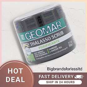 Geomar Thalasso Salt Scrub Purifying Carbone Matcha Tea 600gr