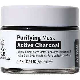 GG's True Organics Purifying Mask Active Charcoal 50ml