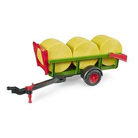 Bruder Selvlastende Ballerivogn med 3 Rundballer