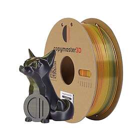 Copymaster3D Tri-Silk Sort,Guld,Rød 1.75mm 1kg