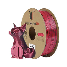 Copymaster3D Duo-Silk PLA Musta/Punainen 1.75mm 1kg