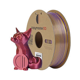 Copymaster3D Tri-Silk Rød/Guld/Lilla 1.75mm 1kg