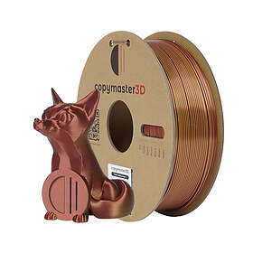 Copymaster3D Tri-Silk PLA Sølv/Guld 1.75mm 1kg