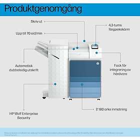 HP LaserJet Ent 8501x+ Skrivare