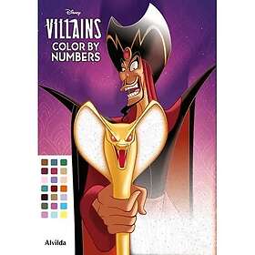 Forlaget Alvilda Disney Villains Farve efter Tal