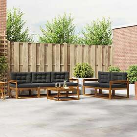 vidaXL Sofa Set Ensemble de canapé d'extérieur avec coussin 6 Pièces 3367185