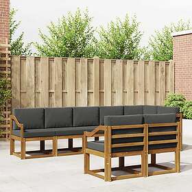 vidaXL Outdoor Sofa Set with Cushion 8 Pieces 3366585