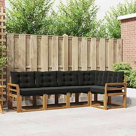 vidaXL Ensemble Canapé d'Extérieur avec Coussin 5 Pièces 3368667