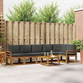 vidaXL Ensemble de Canapé d'Extérieur avec Coussin 7 Pièces 3366500