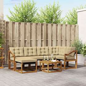 vidaXL Ensemble de Canapé d'Extérieur avec Coussin 7 Pièces 3368868