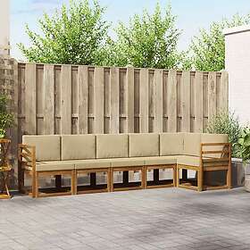 vidaXL Ensemble de Canapé d'Extérieur avec Coussin 6 Pièces 3366451