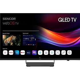 Sencor SLE 43Q870TCSB 43" 4K QLED WebOS TV - 43Q870TCSB