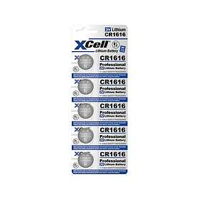 Xcell CR1616 50mAh 5-pack