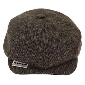 Infinity Leather Tweed Hat