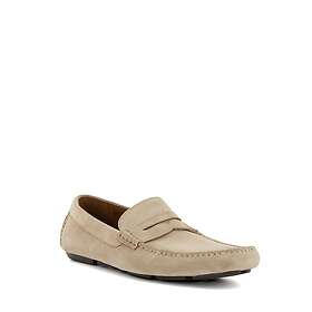 Dune London BRADLAY Square-Toe Moccasin Loafers Sand (Men's)