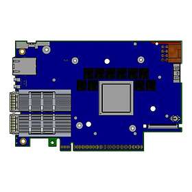 nVidia Bluefield-3 B3210e E-Series Fhhl Dpu Dual-Port 100Gbe Qsfp112 32Gb Ddr5