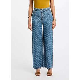 Morgan 252-PSTEL Jambe Large Jeans (Femme)