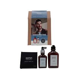 Wella Invigorating Kit C Set för Män (Hair Cleansing No. 105 250Ml, Hair Lotion Treatment 100Ml)