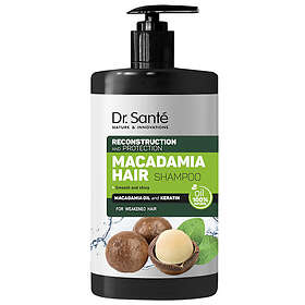 Dr.Sante Macadamia Hair Shampoo Heikoille Hiusille Macadamiaöljyllä Ja Keratiini