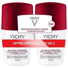 Vichy Clinical Control Detranspirant 96H 2 X 50 Ml