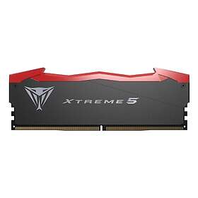 Patriot Viper Xtreme 5 Musta/Punainen DIMM 288-Pin DDR5 7000MHz 2x24Gt (PVX548G7
