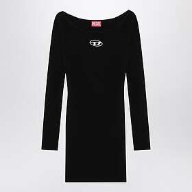 Diesel M-vera Ribbed Knit Mini Dress