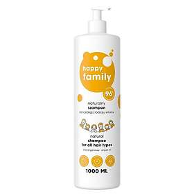Happy Family Natural Shampoo For All Hair Types 1000ml