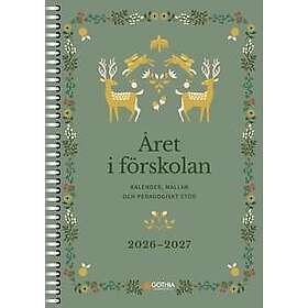 Året i förskolan : Spiralbunden kalender, mallar och pedagogiskt stöd