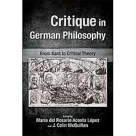 Critique in German Philosophy