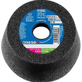 Pferd C16 SG CAST+STONE Meule Boisseau Diamant 110x20x22.23mm Pierre 63518222