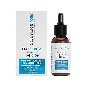 Solverx Deep H2O+ Djup Återfuktande och Utjämnande Serum 30ml