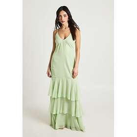 Boohoo Tonal Chiffon Tiered Cami Maxi Dress