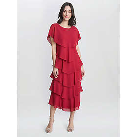 Gina Bacconi Tessa Midi Tiered Dress