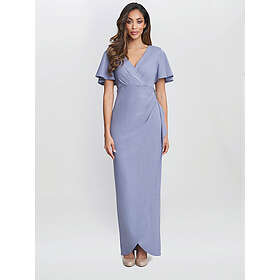 Gina Bacconi Alissa Maxi Dress With Hip Embellishment
