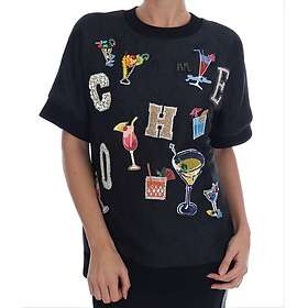 Dolce & Gabbana Cocktail Pullover Embroidered Sweater (Women's)