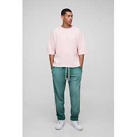 boohooMAN Oversized Boxy Waffle Washed T-shirt (Men's)