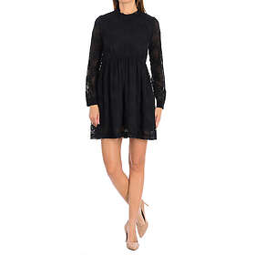 Eleven Paris Tunis Long Sleeve Round Neck Midi Dress