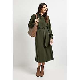 Wallis Ws100 Pintuck Detail Midi Shirt Dress