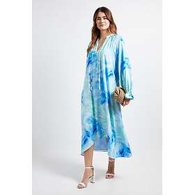 Wallis Abstract Tie Smock Midi Dress