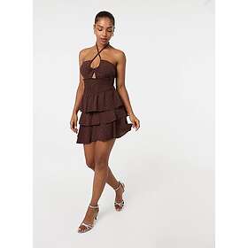 Pink Vanilla Diamante RaRa Mini Dress
