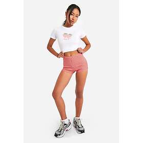 Boohoo Bengaline Gingham Booty Short (Women's)