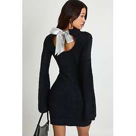 Boohoo Cowl Knitted Buckle Mini Dress