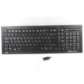 HP 579710-051 Fullstørrelse Trådløst RF Tastatur (AZERTY)
