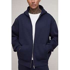 boohooMAN Basic Oversized Zip Through Hoodie (Men's)