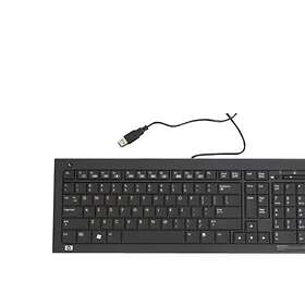 HP 539130-DE1 Full Størrelse Kablet USB Tastatur (EN)